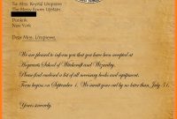 Harry Potter Acceptance Letter Font Free Download  Plasticmouldings in Harry Potter Certificate Template
