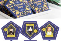 Harry Potter Chocolate Frogs  Free Printable Template For Diy pertaining to Chocolate Frog Card Template