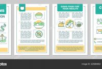 Healthy Nutrition Brochure Template Layout Dieting Program Flyer within Nutrition Brochure Template