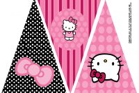 Hello Kitty Birthday Party Banner This Is One Of  Printable within Hello Kitty Banner Template