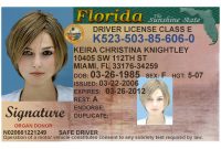 Here's A Sample Of A Fake Florida Id Card That's Solda Web Site intended for Florida Id Card Template