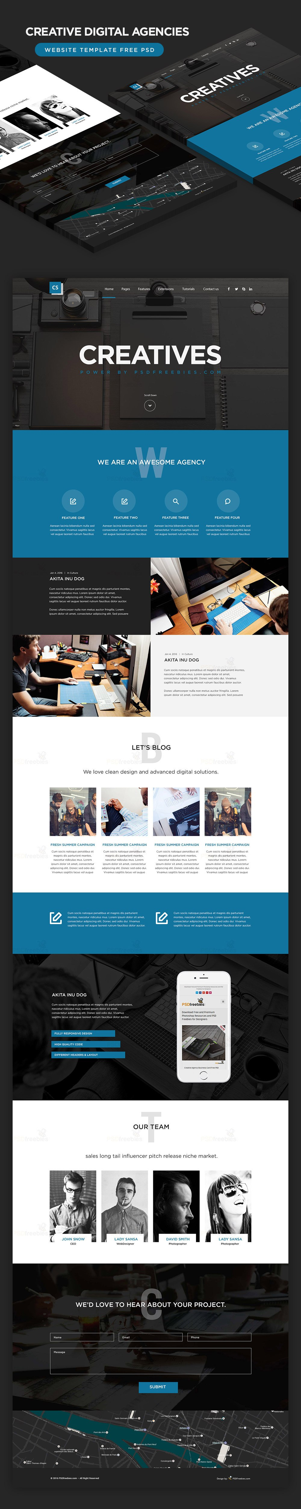 High Quality  Free Corporate And Business Web Templates Psd in Business Website Templates Psd Free Download