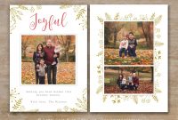Holiday Card Templates For Photographers To Use This Year intended for Free Photoshop Christmas Card Templates For Photographers
