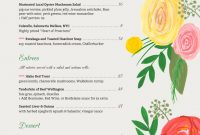Holiday Menu Templates From Imenupro  More Than Just Templates for Christmas Day Menu Template