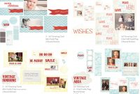 Holiday Photo Card Templates  Whimsy And Good Cheer Collection with regard to Free Photoshop Christmas Card Templates For Photographers