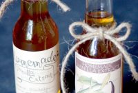 Homemade Vanilla Extract Recipe  Labels regarding Homemade Vanilla Extract Label Template