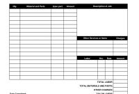 Hoover Receipts  Free Printable Service Invoice Template  Pdf in Microsoft Office Word Invoice Template