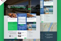 Hotel And Resort Booking Website Template Free Psd  Psdfreebies in Business Website Templates Psd Free Download