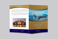 Hotel Resort Bi Fold Brochure Design Templatearun Kumar On Dribbble for Hotel Brochure Design Templates