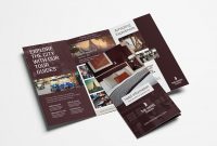 Hotel Trifold Brochure Template V  Psd Ai  Vector  Brandpacks with Hotel Brochure Design Templates