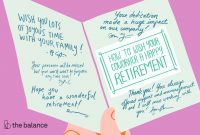 How To Best Wish Your Coworker A Happy Retirement with Retirement Card Template