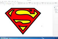 How To Create The Superman Logo In Microsoft Word Hd  Youtube within Blank Superman Logo Template