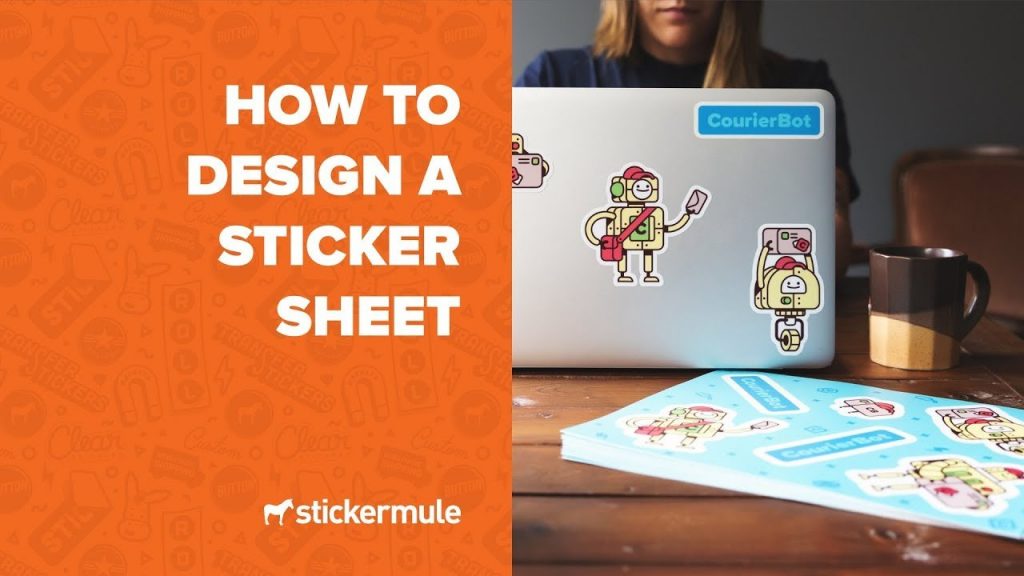 How To Design A Sticker Sheet Adobe Illustrator Youtube for Adobe