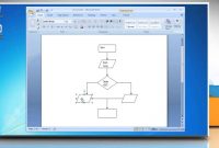 How To Make A Flow Chart In Microsoft Word   Youtube with regard to Microsoft Word Flowchart Template