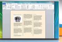 How To Make A Trifold Brochure In Microsoft® Word   Youtube intended for Free Template For Brochure Microsoft Office