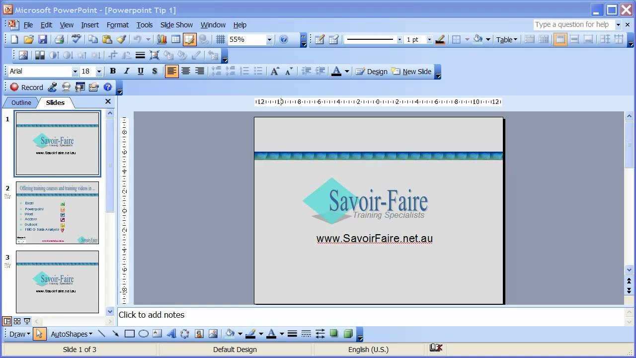 How To Save A Powerpoint Presentation As An Automatic Slideshow in How To Save Powerpoint Template