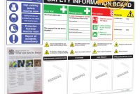 Hs Information Board in Health And Safety Board Report Template