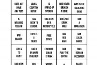 Icebreakers The Best Way To Get A Party Started  Ideas For Amy pertaining to Ice Breaker Bingo Card Template