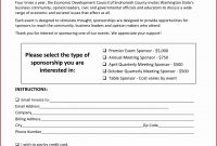 Ideas For Event Sponsorship Agreement Template Of Your Example with regard to Event Sponsorship Agreement Template