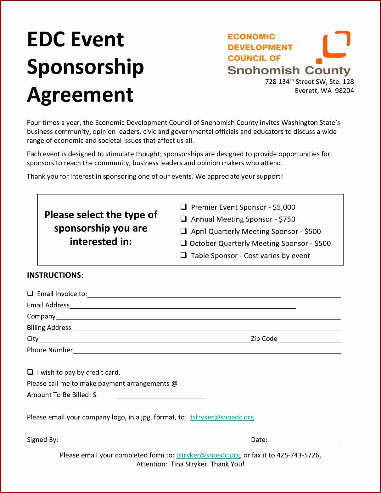 Ideas For Event Sponsorship Agreement Template Of Your Example with regard to Event Sponsorship Agreement Template