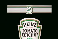 Images Of Blank Heinz Label Template  Unemeuf throughout Heinz Label Template