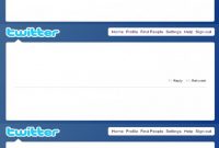 Images Of Blank Twitter Profile Template  Matyko with Blank Twitter Profile Template