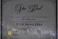 Images Of Name A Star Certificate Template  Bfegy with regard to Star Naming Certificate Template