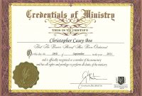 Images Of Printable Ministry Certificate Template For Word regarding Ordination Certificate Templates