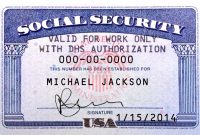 Images Of Social Security Card Photoshop Template Editable with Blank Social Security Card Template
