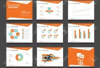 Infografik Orange Business Präsentationsvorlage Setpowerpoint pertaining to How To Design A Powerpoint Template