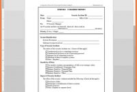 Information Technology Incident Report Template … – Xyztemplates inside Template For Information Report
