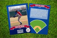 Inspirational Baseball Card Template Photoshop Free  Best Of Template throughout Free Sports Card Template