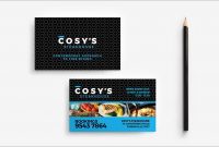 Inspirational Restaurant Business Card Template Free Download  Best pertaining to Frequent Diner Card Template