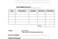 Invoice Proforma Sample Sample Shipping Invoice International with regard to International Shipping Invoice Template