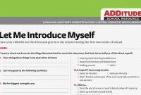Is Adhd Teacher Form The Most Trending  Form Information intended for Daily Report Card Template For Adhd