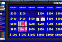 Jeopardy  Rusnak Creative Free Powerpoint Games intended for Jeopardy Powerpoint Template With Score