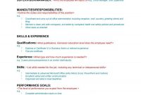Job Description Templates  Examples ᐅ Template Lab throughout Job Descriptions Template Word