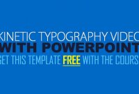 Kinetic Typography Explainer Video With Powerpoint  Youtube pertaining to Powerpoint Kinetic Typography Template