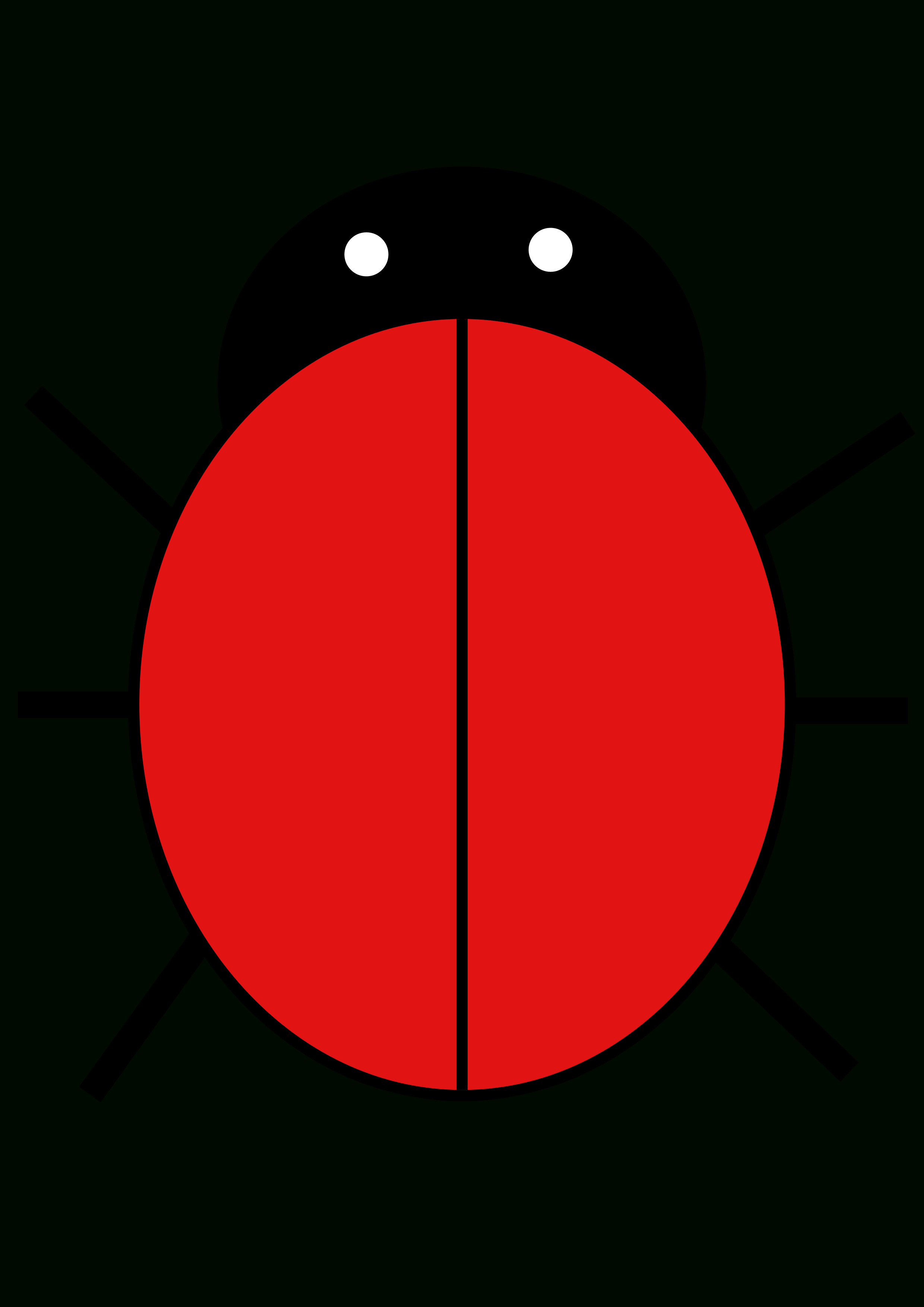 Ladybird  Free Images At Clker  Vector Clip Art Online throughout Blank Ladybug Template