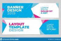 Layout Banner Template Design For Winter Sport Event  Stock with regard to Event Banner Template
