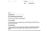 Letter Template To Bank For Ppi Valid Free Template Letter For Mis inside Ppi Claim Letter Template For Credit Card