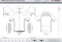 Limkoo intended for Blank Cycling Jersey Template