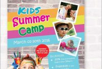 Lovely Free Summer Camp Schedule Template  Best Of Template inside Summer Camp Brochure Template Free Download