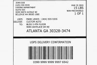 Make Usps Shipping Label Modern Unique Usps Priority Mail Shipping in Usps Shipping Label Template