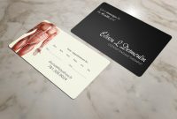 Männlich Konservativ Massage Therapy Visitenkartendesign Für A regarding Massage Therapy Business Card Templates