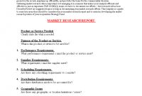 Market Research Report Format  Templates At Allbusinesstemplates intended for Research Report Sample Template