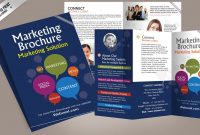 Marketing Brochure Design Template  Freedownload Printing in Creative Brochure Templates Free Download