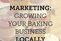 Marketing  Growing Your Baking Business Locally  If I Ever Own A intended for Cake Business Plan Template