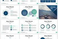 Marketing Plan Free Powerpoint Template  Powerpoint  Creative for Business Plan Template Powerpoint Free Download
