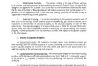 Marriage Agreement Forms Prenuptial Agreement Cohabitation pertaining to Joint Property Ownership Agreement Template
